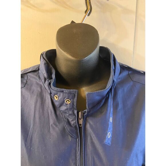 Members Only Blue size 44 Bomber 80's Dads Jacket - Picture 6 of 7
